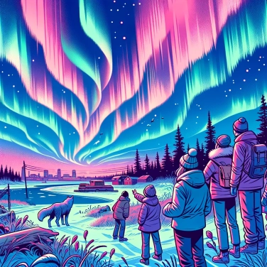 Explica por qué las auroras boreales pueden ser visibles a latitudes más bajas de lo habitual.