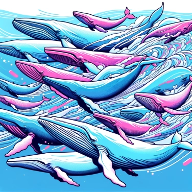 Explica por qué las ballenas migran a largas distancias cada año.