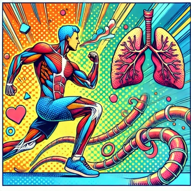 Explica por qué las bronquios se dilatan durante el ejercicio.