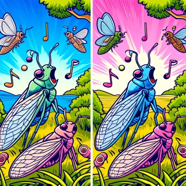 Explica por qué las cigarras cantan.