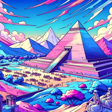 Explica por qué las civilizaciones antiguas construían pirámides como tumbas para sus reyes.