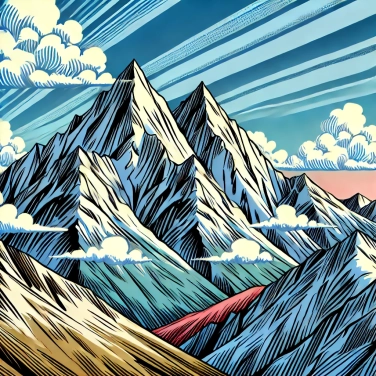 Explica por qué las cumbres de las montañas suelen estar cubiertas de nieve.