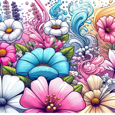 Explica por qué las flores producen diferentes perfumes.