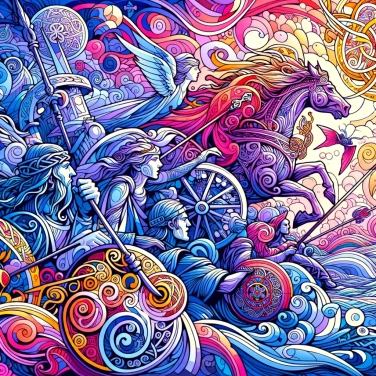 Explica por qué las leyendas celtas tienen tantas similitudes con otras mitologías.