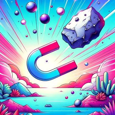 Explica por qué las meteoritas son magnéticas.