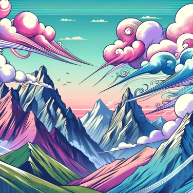 Explica por qué las montañas influyen en la formación de las nubes.
