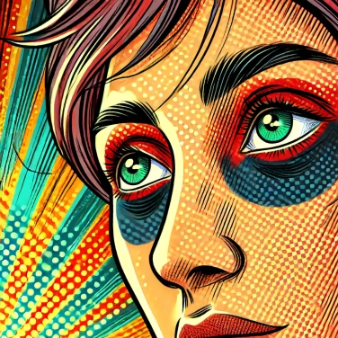 Explica por qué las ojeras son negras?