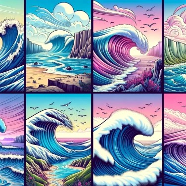 Explica por qué las olas no se propagan de la misma manera en todas partes del océano.