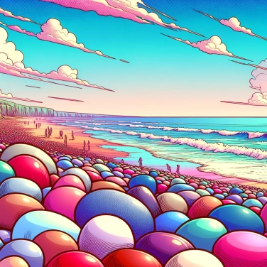 Explica por qué las piedras de algunas playas son redondas?