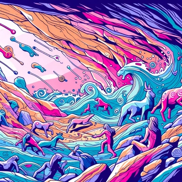Explica por qué las pinturas rupestres que datan de miles de años se conservan tan bien en algunas cuevas.