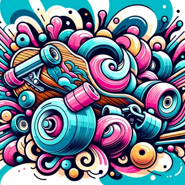 Explica por qué las ruedas de los skateboards están hechas de poliuretano.