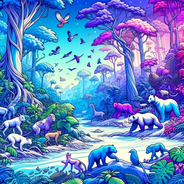 Explica por qué las selvas tropicales albergan una increíble diversidad de especies animales y vegetales.