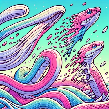 Explica por qué las serpientes mudan regularmente su piel.