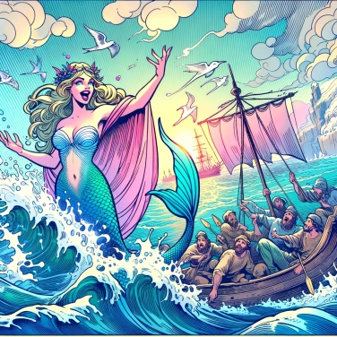 Explica por qué las sirenas eran temidas por los marineros de la Antigüedad.
