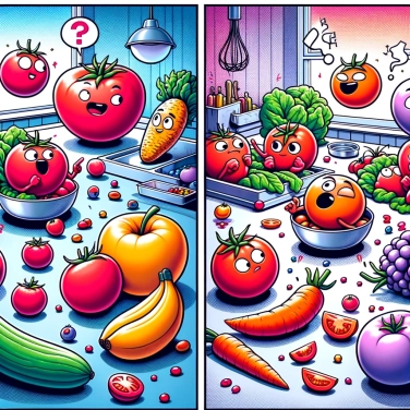 Explica por qué las tomates son frecuentemente llamados verduras aunque sean frutas.