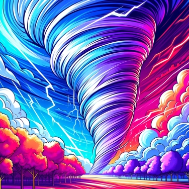 Explica por qué las tornados se forman frecuentemente después de fuertes oleadas de calor.