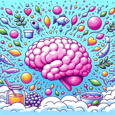 Explica por qué los ácidos grasos omega-3 son esenciales para el cerebro.