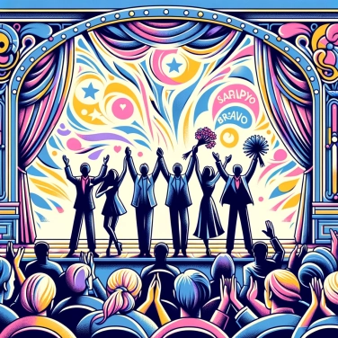 Explica por qué los actores de teatro saludan diciendo Bravo al final de una representación.