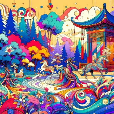 Explica por qué los antiguos chinos daban tanta importancia a la simbología de los colores en su arte.