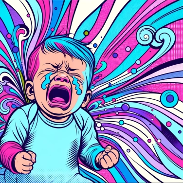 Explica por qué los bebés lloran.