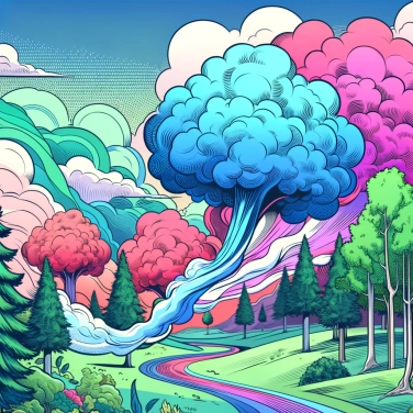 Explica por qué los bosques absorben una gran cantidad de CO2 de la atmósfera.