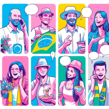 Explica por qué los brasileños hablan portugués.