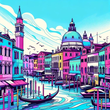 Explica por qué los canales de Venecia fueron construidos originalmente.