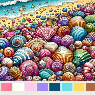 Explica por qué los caracoles tienen motivos tan variados y coloridos.