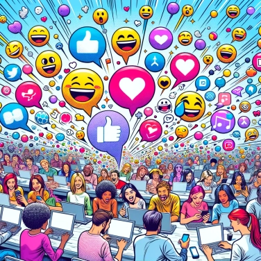 Explica por qué los emojis se han convertido en un lenguaje universal en las redes sociales.