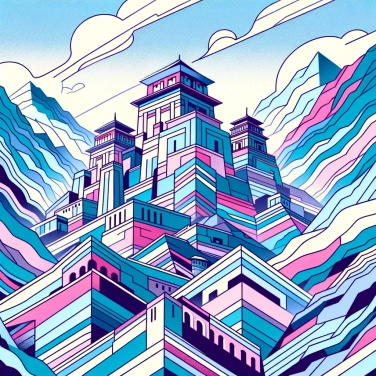 Explica por qué los Incas construían muros en forma de zigzag.