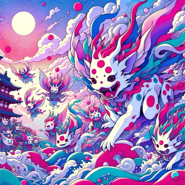 Explica por qué los japoneses creen en los yokai (criaturas sobrenaturales) ?