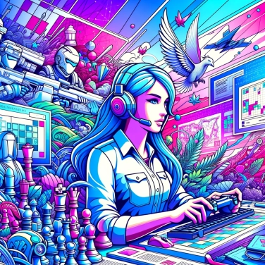 Explica por qué los juegos de video de estrategia requieren un pensamiento táctico profundo.