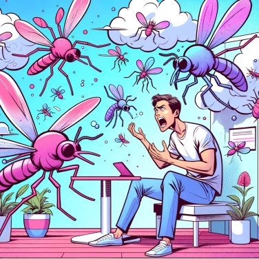 Explica por qué los mosquitos nos pican.