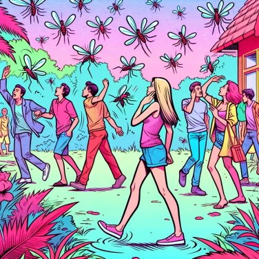 Explica por qué los mosquitos prefieren picar a algunas personas en lugar de otras.