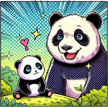 Explica por qué los pandas gigantes nacen tan pequeños en comparación con su tamaño adulto.