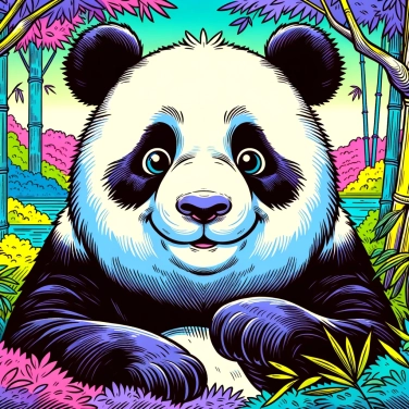 Explica por qué los pandas tienen manchas negras alrededor de los ojos?