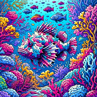 Explica por qué los peces piedra son tan difíciles de detectar.