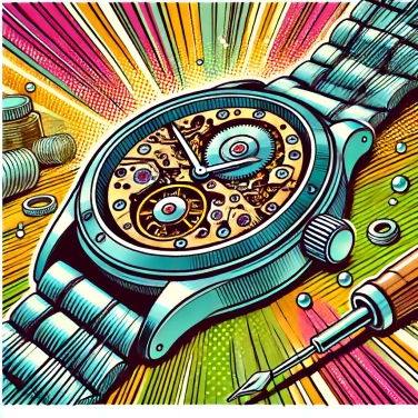 Explica por qué los relojes mecánicos se vuelven menos precisos con el tiempo si no se les da mantenimiento.