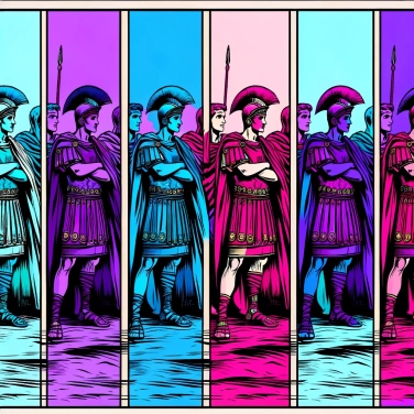 Explica por qué los romanos llevaban túnicas teñidas de púrpura para simbolizar su estatus social.