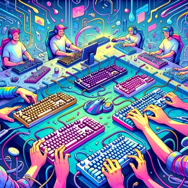 Explica por qué los teclados mecánicos son muy apreciados por los jugadores profesionales de videojuegos.