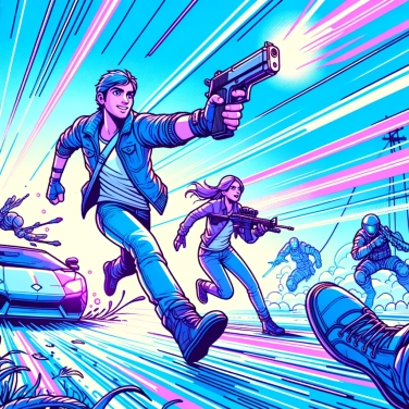Explica por qué los videojuegos utilizan cámaras en tercera persona para ciertos tipos de jugabilidad.