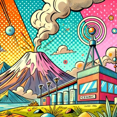 Explica por qué los volcanes de Islandia son vigilados de cerca.