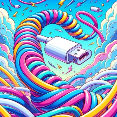 Explica por qué nuestros cargadores de teléfono suelen tener cables enrollados en espiral.