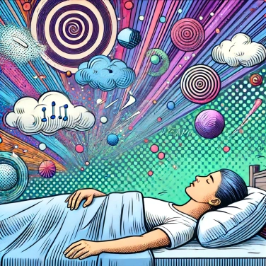 Explica por qué nuestros sueños a veces incluyen sensaciones físicas experimentadas durante el sueño.