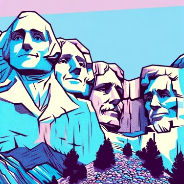 Explica por qué se esculpió el Monte Rushmore.
