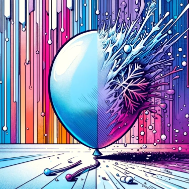 Explica por qué un globo se desinfla más rápidamente en tiempo frío.