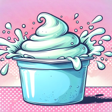 Explica por qué un yogur se hincha si se queda demasiado tiempo al calor.